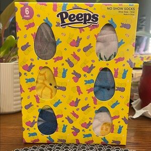 Peeps No Show Socks